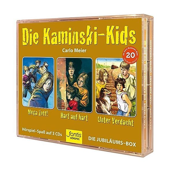 Die Kaminski-Kids: Die Jubiläums-Hörspiel-Box,3 Audio-CDs, Carlo Meier