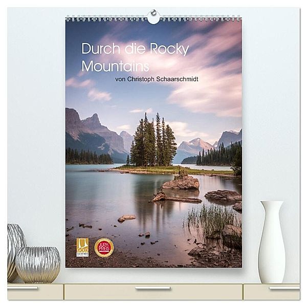 Die kanadischen Rockies (hochwertiger Premium Wandkalender 2024 DIN A2 hoch), Kunstdruck in Hochglanz, Christoph Schaarschmidt