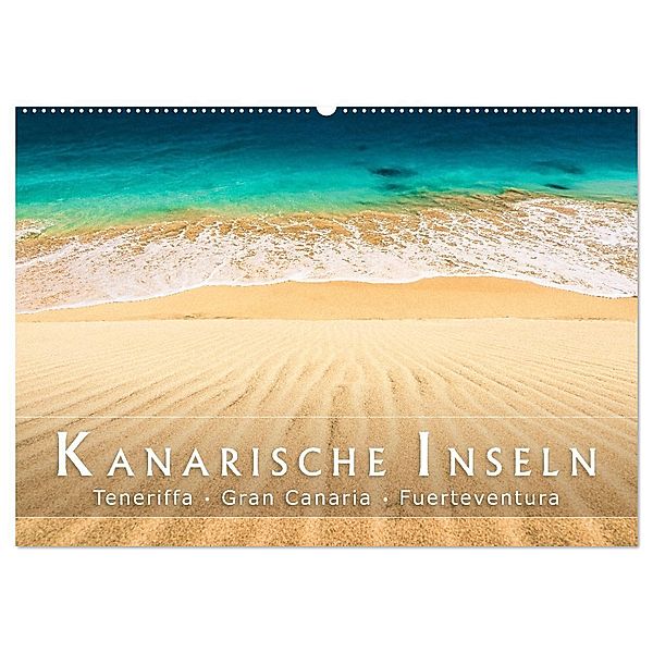 Die Kanarische Inseln Teneriffa, Gran Canaria und Fuerteventura (Wandkalender 2024 DIN A2 quer), CALVENDO Monatskalender, Patrick Rosyk