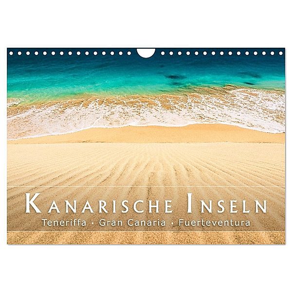 Die Kanarische Inseln Teneriffa, Gran Canaria und Fuerteventura (Wandkalender 2024 DIN A4 quer), CALVENDO Monatskalender, Patrick Rosyk