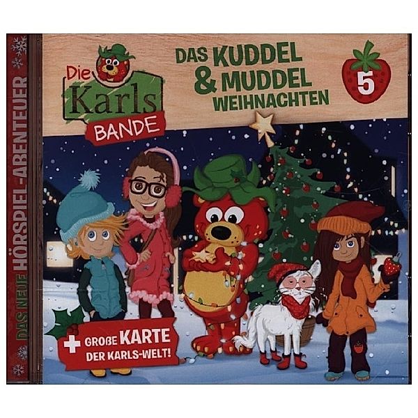 Die Karls-Bande - Das Kuddel-Muddel-Weihnachts-Chaos!,1 Audio-CD, Die Karls-Bande