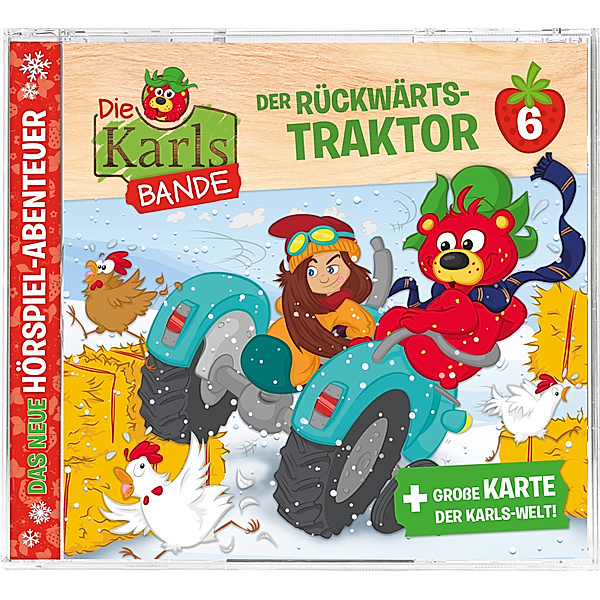 Die Karls-Bande - Der Rückwärts-Traktor,1 Audio-CD, Die Karls-Bande