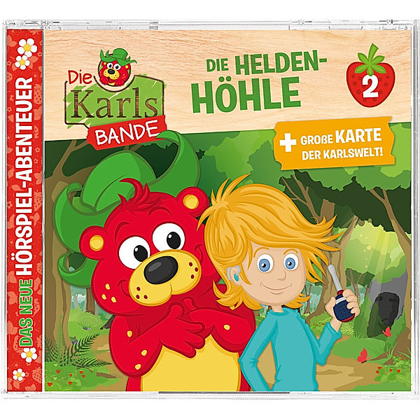 Die Karls Bande - Die Helden-Höhle,1 Audio-CD, Die Karls-Bande