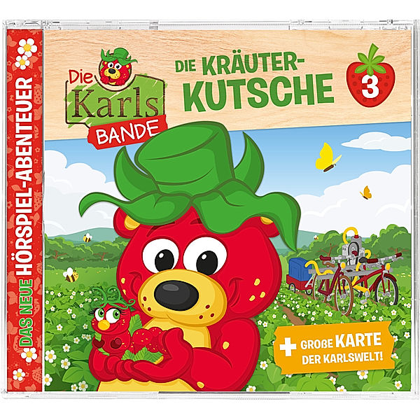 Die Karls Bande - Die Kräuter-Kutsche,1 Audio-CD, Die Karls-Bande