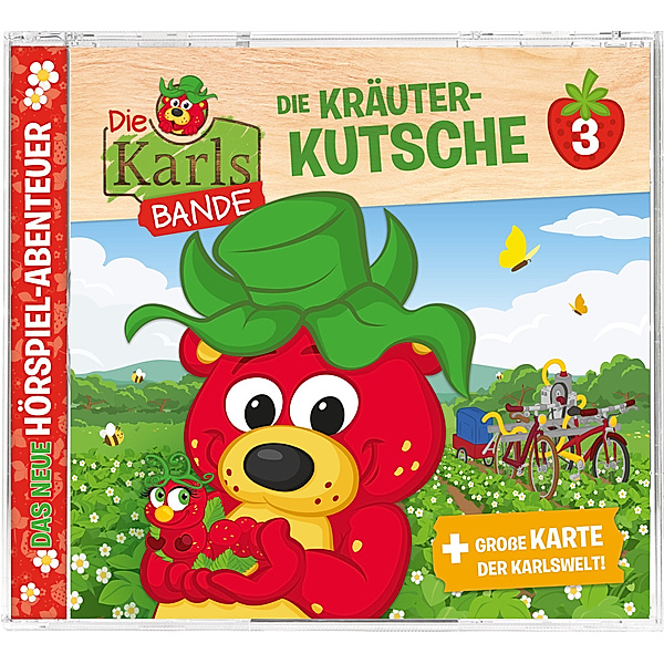 Die Karls Bande - Die Kräuter-Kutsche,1 Audio-CD, Die Karls-Bande