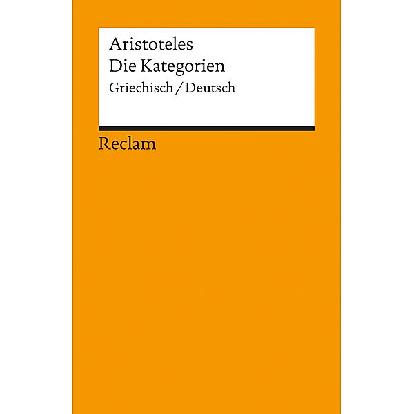 Die Kategorien, Aristoteles