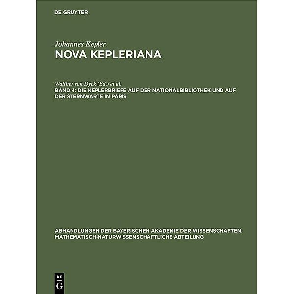 Die Keplerbriefe auf der Nationalbibliothek und auf der Sternwarte in Paris / Jahrbuch des Dokumentationsarchivs des österreichischen Widerstandes