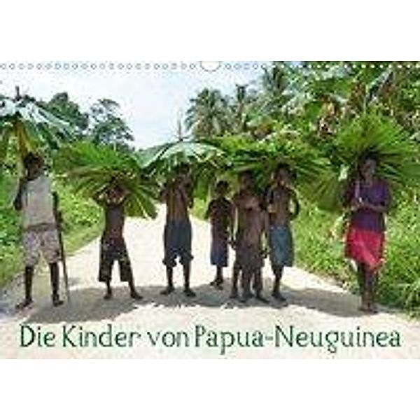 Die Kinder von Papua Neuguinea (Wandkalender 2020 DIN A3 quer), André Hähnke und Peter Möller