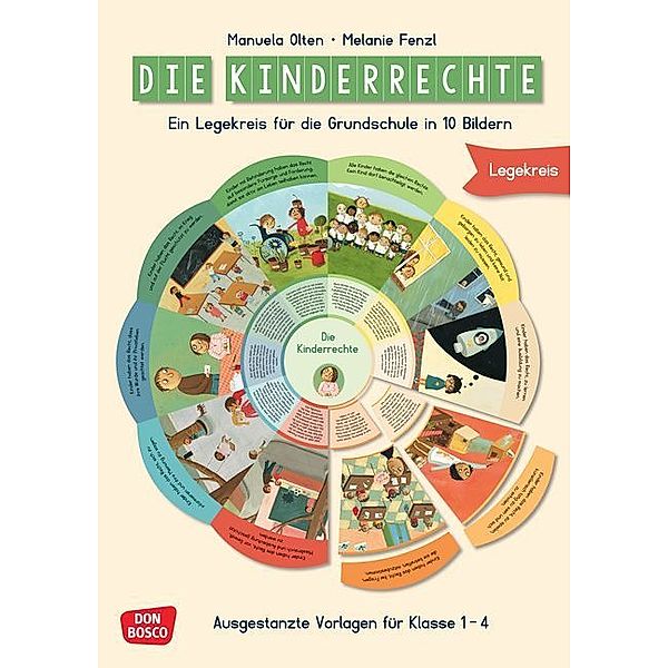 Die Kinderrechte. Ein Legekreis für die Grundschule in 10 Bildern, Melanie Fenzl