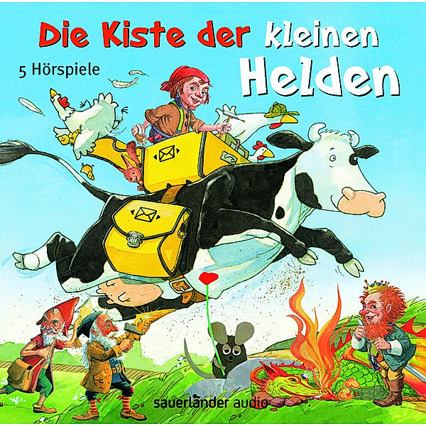 Die Kiste der kleinen Helden, 5 Audio-CDs, Leo Lionni, Alexander Steffensmeier, Fredrik Vahle, Tilde Michels