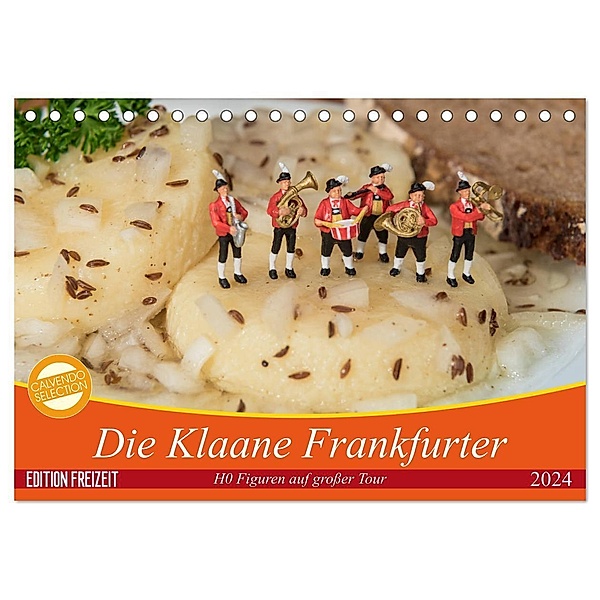 Die Klaane Frankfurter (Tischkalender 2024 DIN A5 quer), CALVENDO Monatskalender, Rainer Kauffelt, Heike Adam