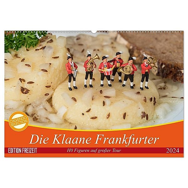 Die Klaane Frankfurter (Wandkalender 2024 DIN A2 quer), CALVENDO Monatskalender, Rainer Kauffelt, Heike Adam