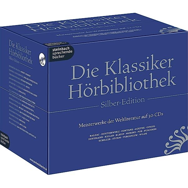 Die Klassiker-Hörbibliothek, 30 Audio-CDs (Silber-Edition), Various