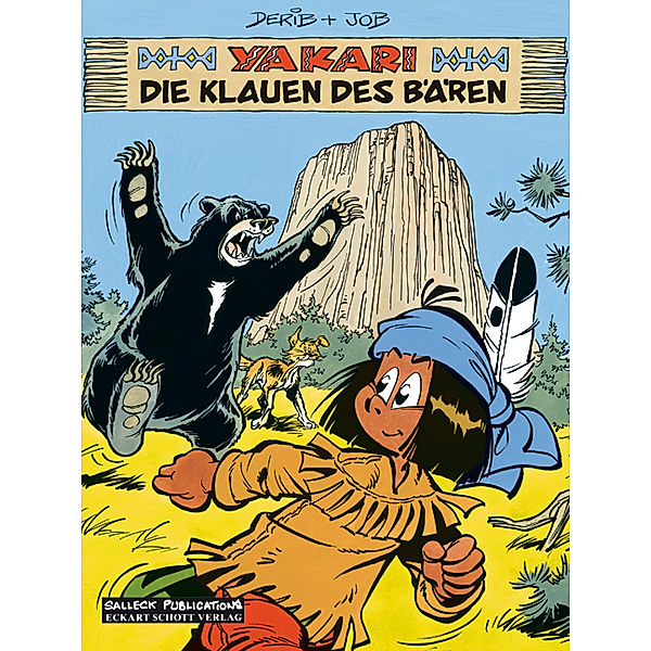 Die Klauen des Bären / Yakari Bd.32, Derib & Job