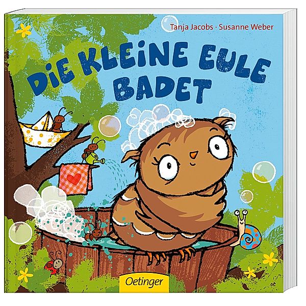 Die kleine Eule badet, Susanne Weber