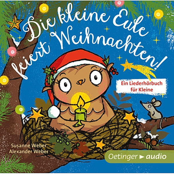 Die kleine Eule feiert Weihnachten, 1 Audio-CD, Susanne Weber