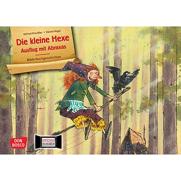 Die kleine Hexe: Ausflug mit Abraxas. Kamishibai Bildkartenset, Otfried Preussler