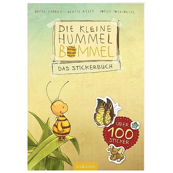 Die kleine Hummel Bommel - Das Stickerbuch, Britta Sabbag, Maite Kelly