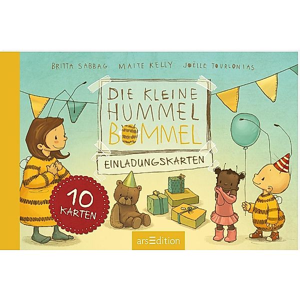 Die kleine Hummel Bommel - Einladungskarten, Britta Sabbag, Maite Kelly