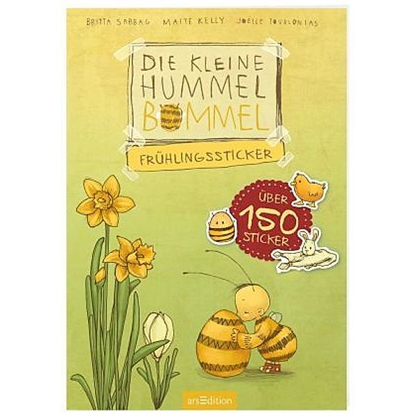 Die kleine Hummel Bommel - Frühlingssticker, Britta Sabbag, Maite Kelly