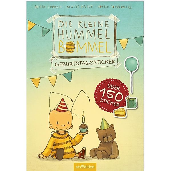Die kleine Hummel Bommel - Geburtstagssticker, Britta Sabbag, Maite Kelly