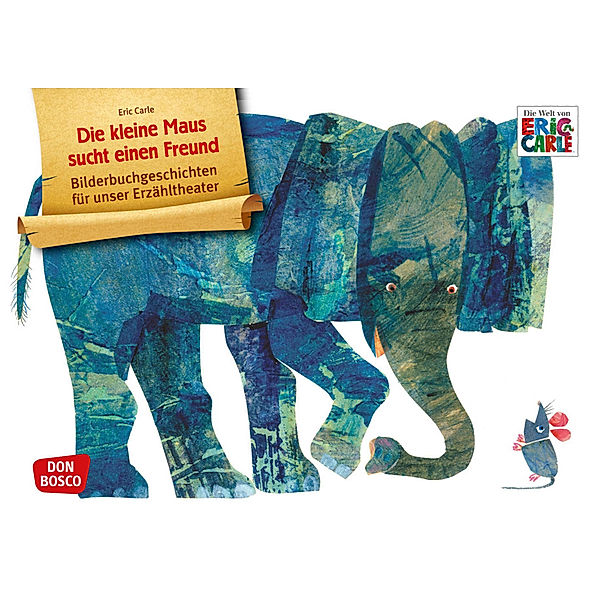 Die kleine Maus sucht einen Freund. Kamishibai Bildkartenset, Eric Carle