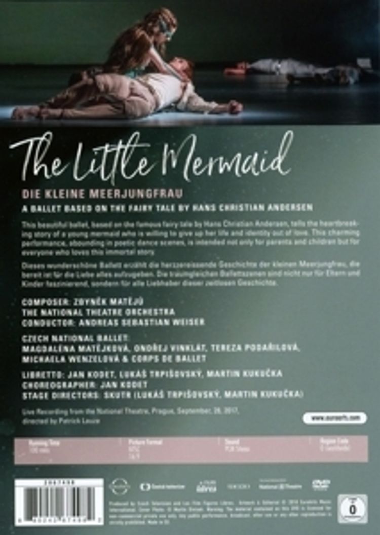 Die kleine Meerjungfrau Ballett von Tschechisches Nationalballett |  Weltbild.de