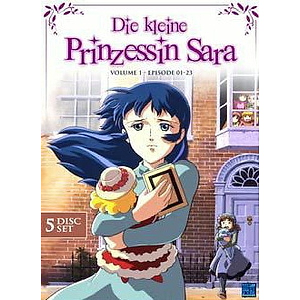 Die kleine Prinzessin Sara - Vol. 1 (Episoden 01 - 23), Frances Hodgson Burnett, Ryuzo Nakanishi