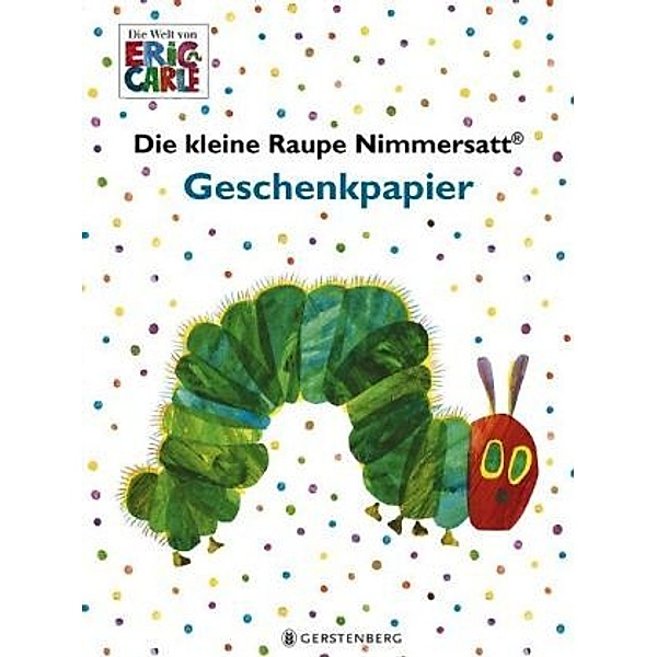 Gerstenberg Verlag Die kleine Raupe Nimmersatt – Geschenkpapier