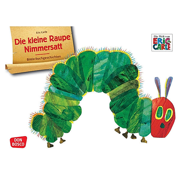 Die kleine Raupe Nimmersatt. Kamishibai Bildkartenset, Eric Carle