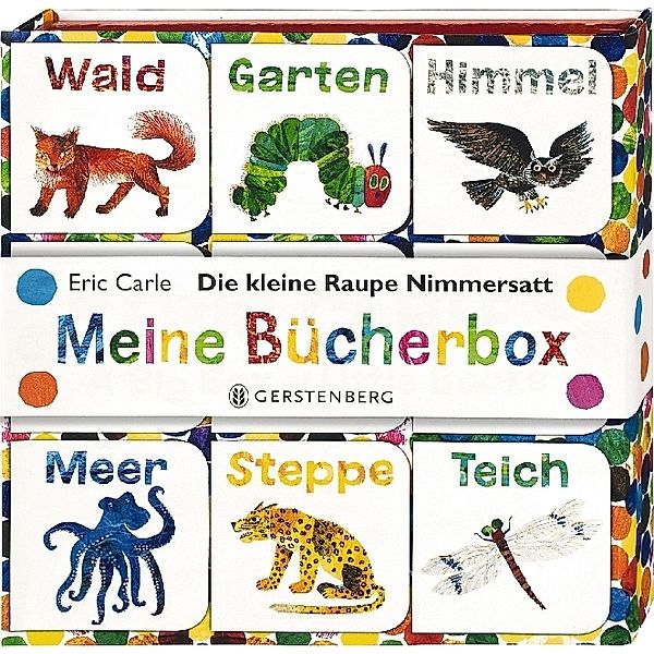 Die kleine Raupe Nimmersatt - Meine Bücherbox, Eric Carle