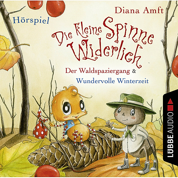 Die kleine Spinne Widerlich - 2 Geschichten,1 Audio-CD, Diana Amft