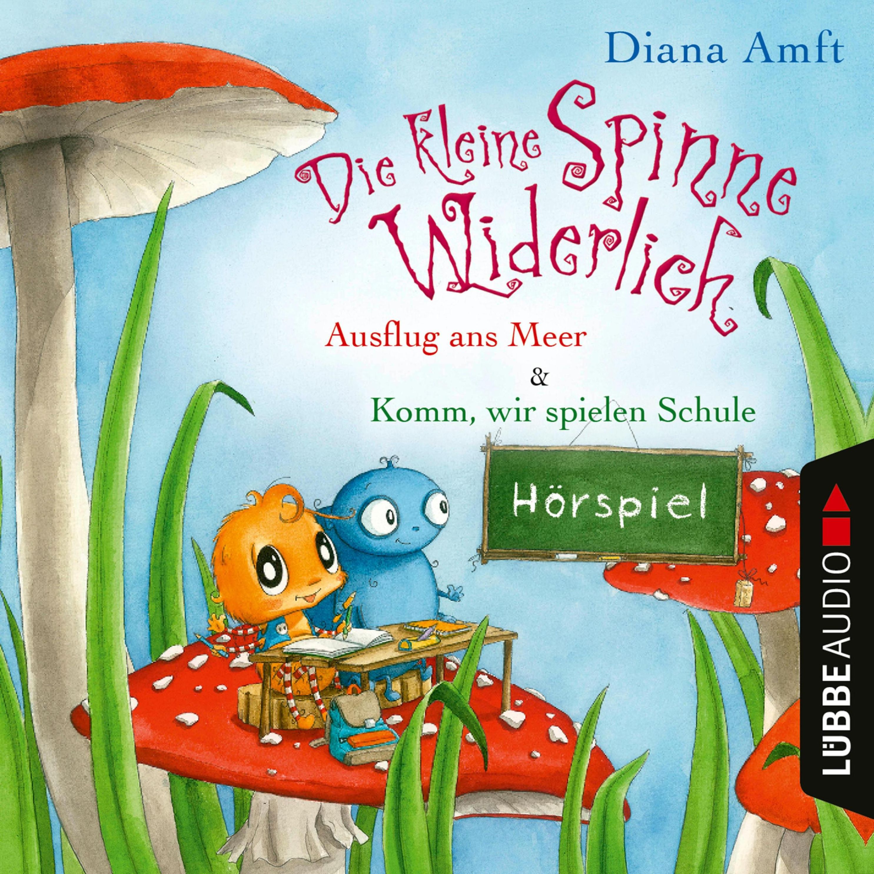 Die kleine Spinne Widerlich - 2 Geschichten - Ausflug ans Meer & Komm, wir  spielen Schule Hörbuch Download