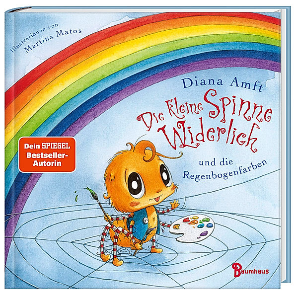 Die kleine Spinne Widerlich und die Regenbogenfarben (Pappbilderbuch), Diana Amft