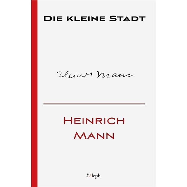 Die kleine Stadt / Heinrich Mann Bd.4, Heinrich Mann