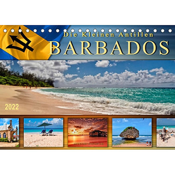 Die kleinen Antillen - Barbados (Tischkalender 2022 DIN A5 quer), Peter Roder