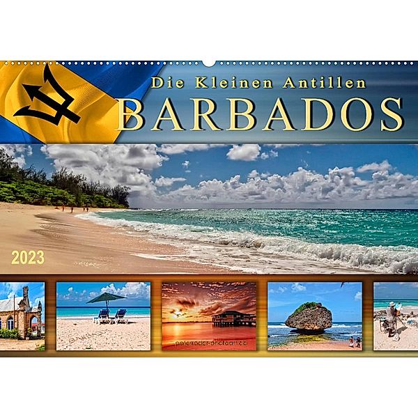 Die kleinen Antillen - Barbados (Wandkalender 2023 DIN A2 quer), Peter Roder