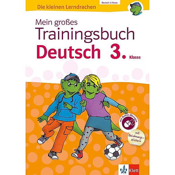 Die kleinen Lerndrachen / Klett Mein großes Trainingsbuch Deutsch 3. Klasse