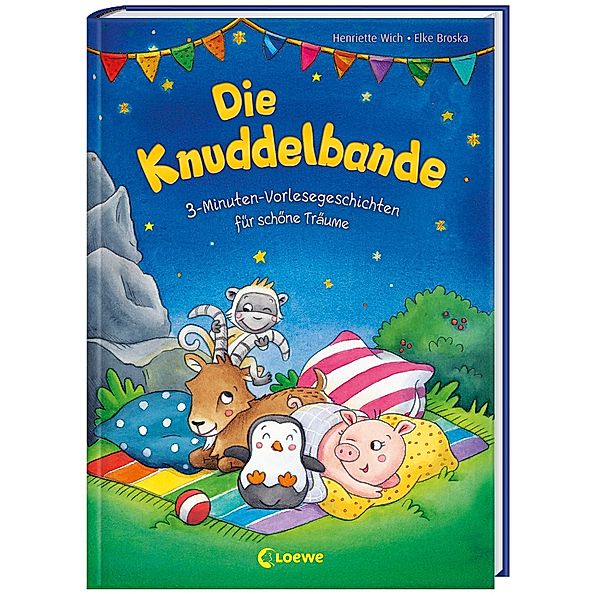 Die Knuddelbande - 3-Minuten-Vorlesegeschichten für schöne Träume, Henriette Wich