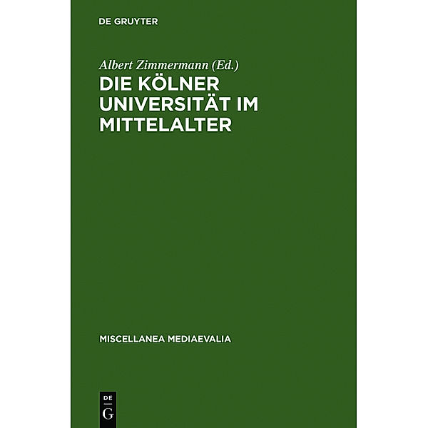 Die Kölner Universität im Mittelalter