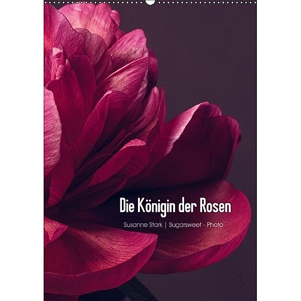 Die Königin der Rosen (Wandkalender 2017 DIN A2 hoch), Susanne Stark
