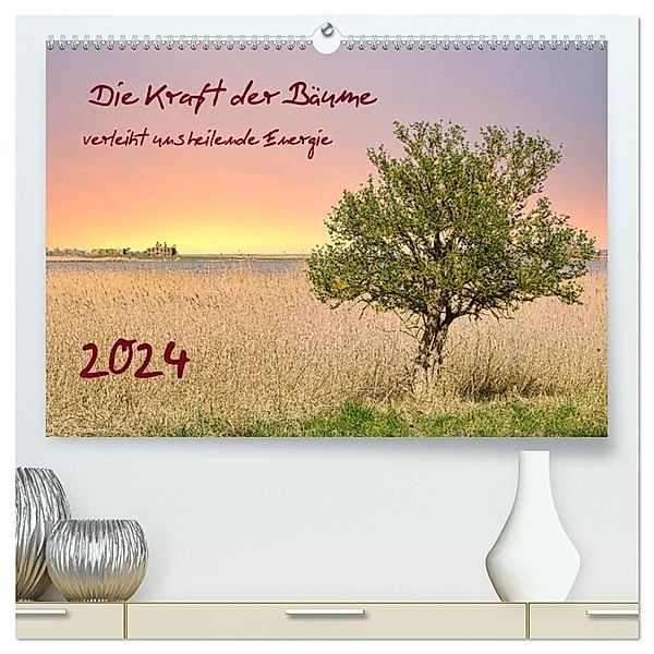 Die Kraft der Bäume (hochwertiger Premium Wandkalender 2024 DIN A2 quer), Kunstdruck in Hochglanz, Solveig Rogalski