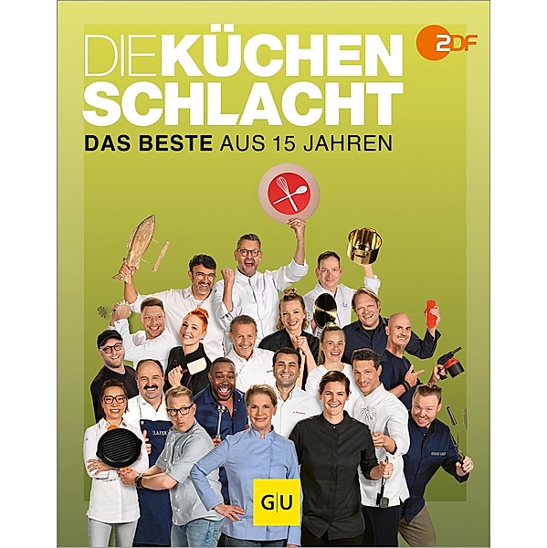Die Küchenschlacht / GU Kochen & Verwöhnen Autoren-Kochbuecher, ZDF Küchenschlacht