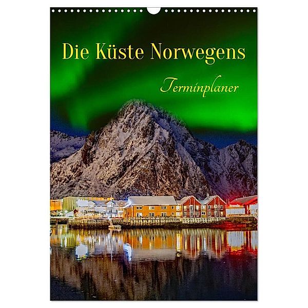 Die Küste Norwegens - Terminplaner (Wandkalender 2024 DIN A3 hoch), CALVENDO Monatskalender, Nina Schwarze