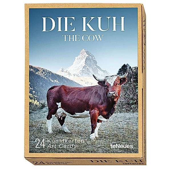 Die Kuh, Kunstkartenbox, Werner Lampert
