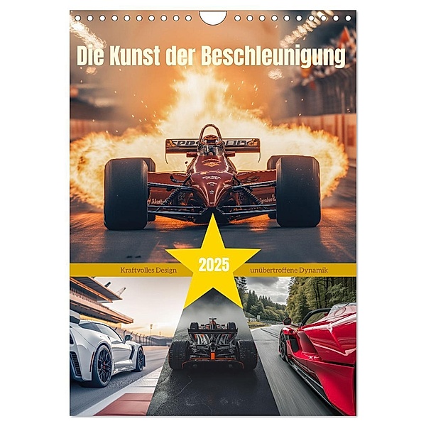 Die Kunst der Beschleunigung (Wandkalender 2025 DIN A4 hoch), CALVENDO Monatskalender, Calvendo, Steffen Gierok-Latniak
