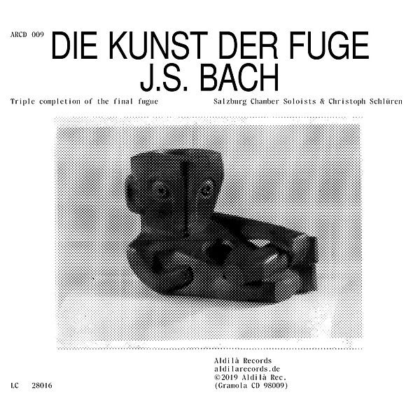Die Kunst Der Fuge, Christoph Schlüren, Salzburg Chamber Soloists