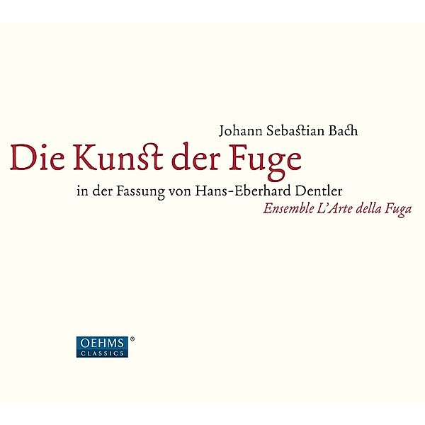 Die Kunst Der Fuge, Ensemble L'Arte della Fuga