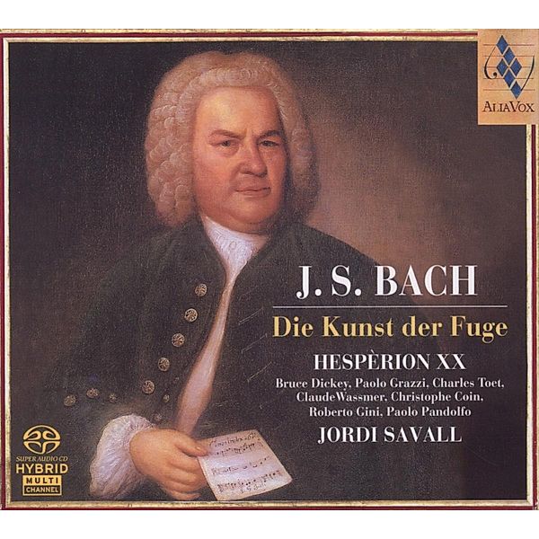 Die Kunst der Fuge BWV 1080 (SACD), Savall, Hesperion XX