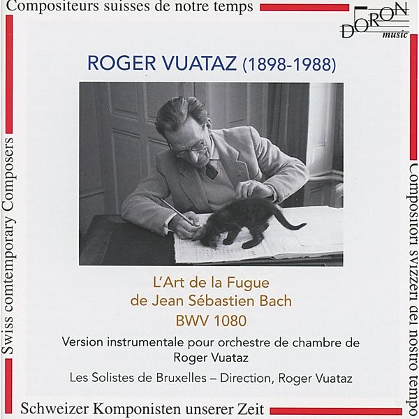 Die Kunst Der Fuge Mit Kammerorchester, Roger Vuataz, Les Solistes de Bruxelles